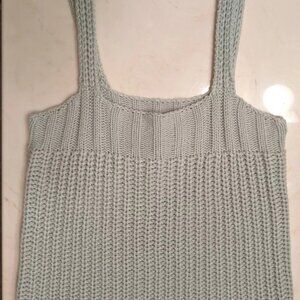 Sage Green Knit Tank Top